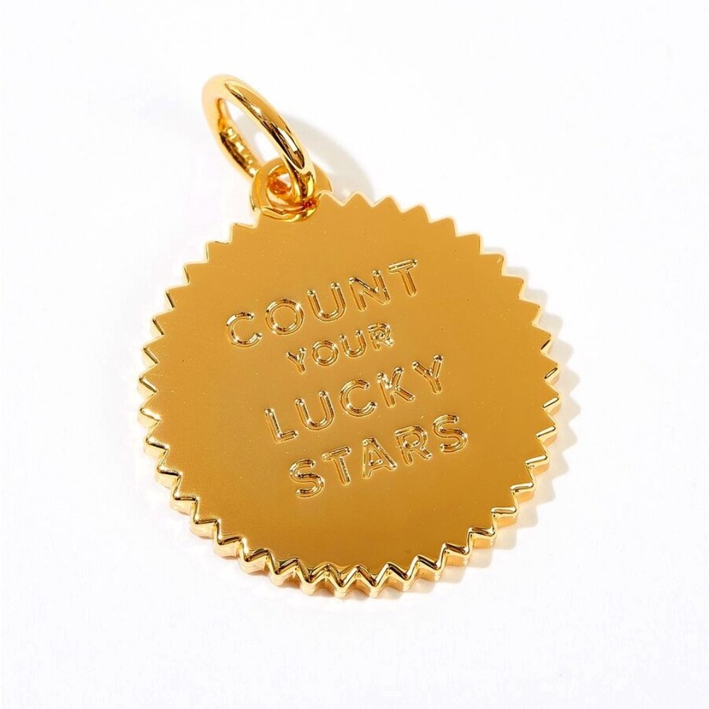 New in Box India Hicks Token - Lucky Stars Pendant